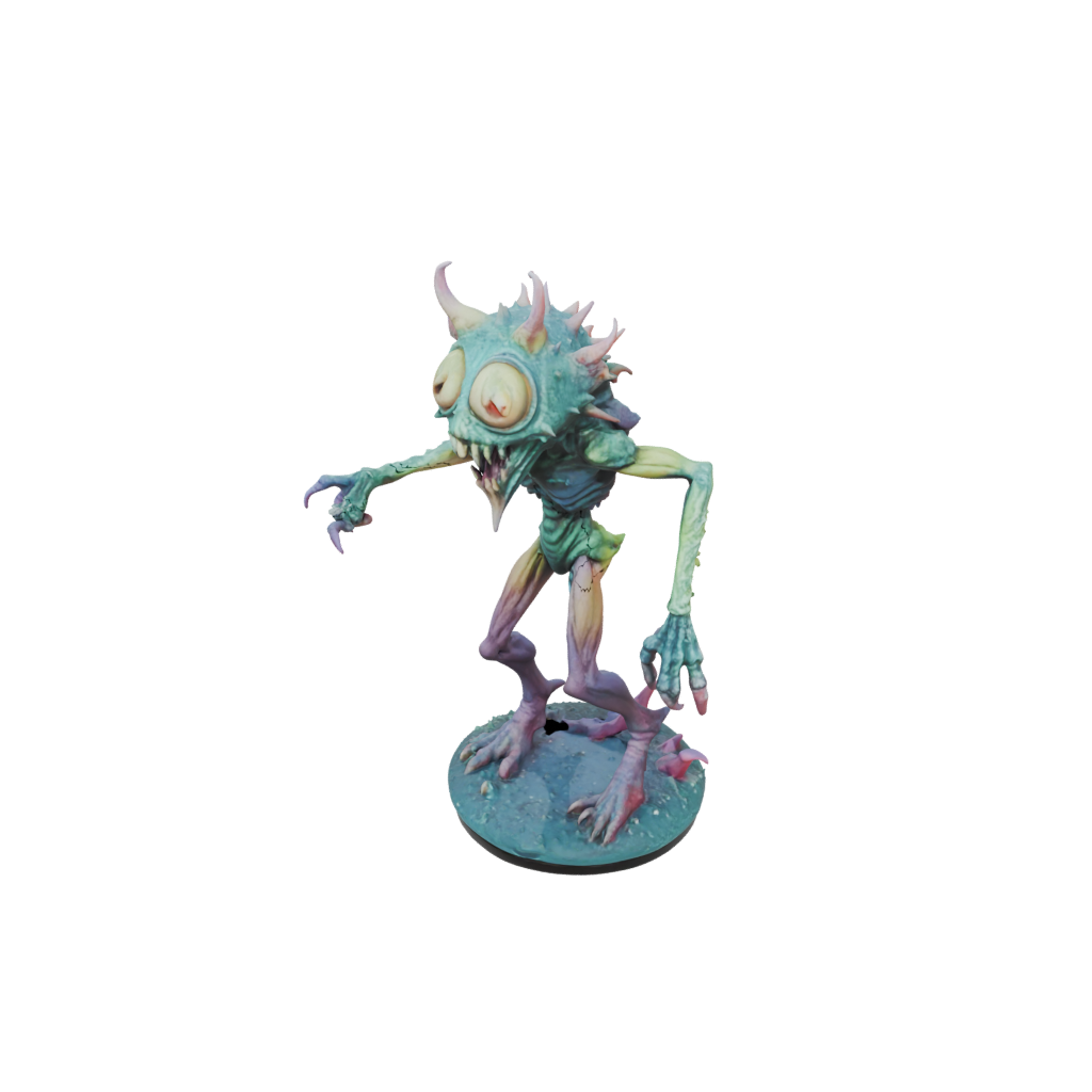 Pastel Beholder-Style Floating Eye Tyrant