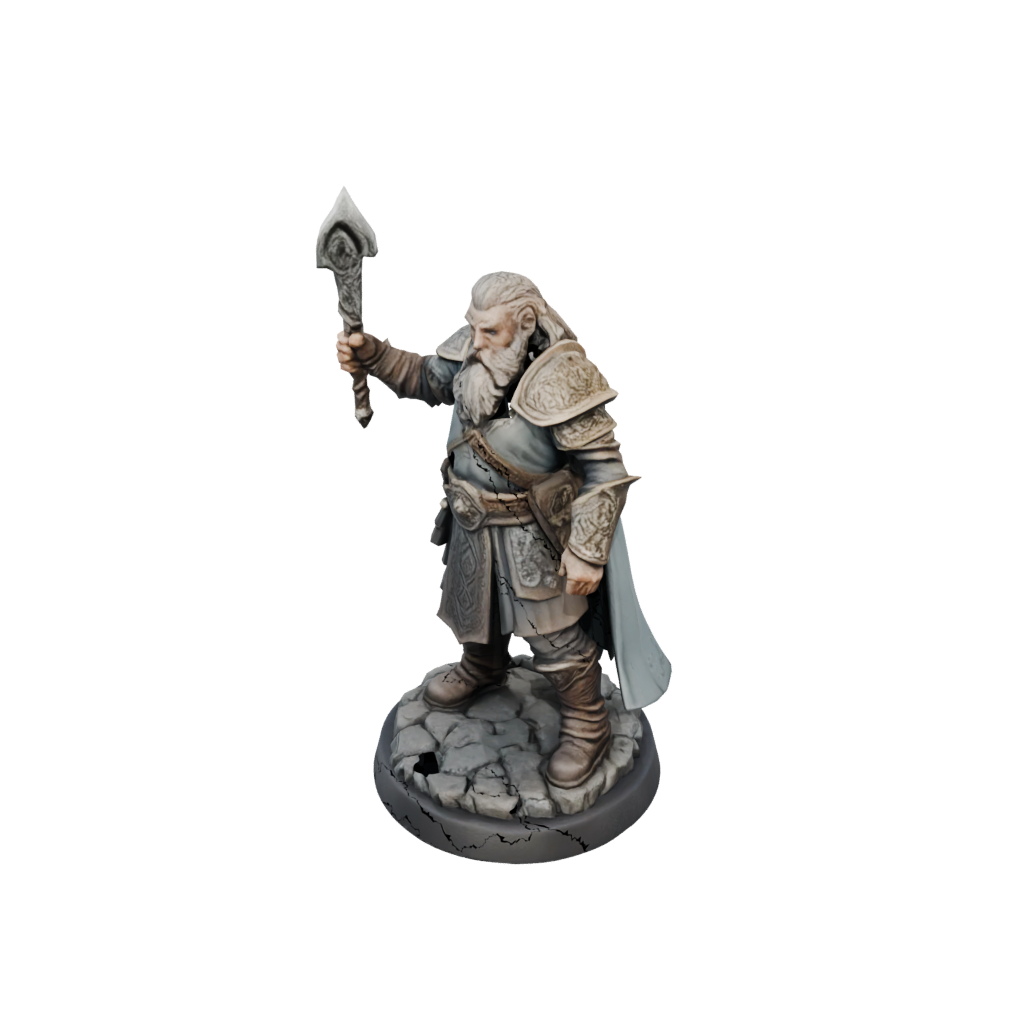 Pastel Dwarven Cleric