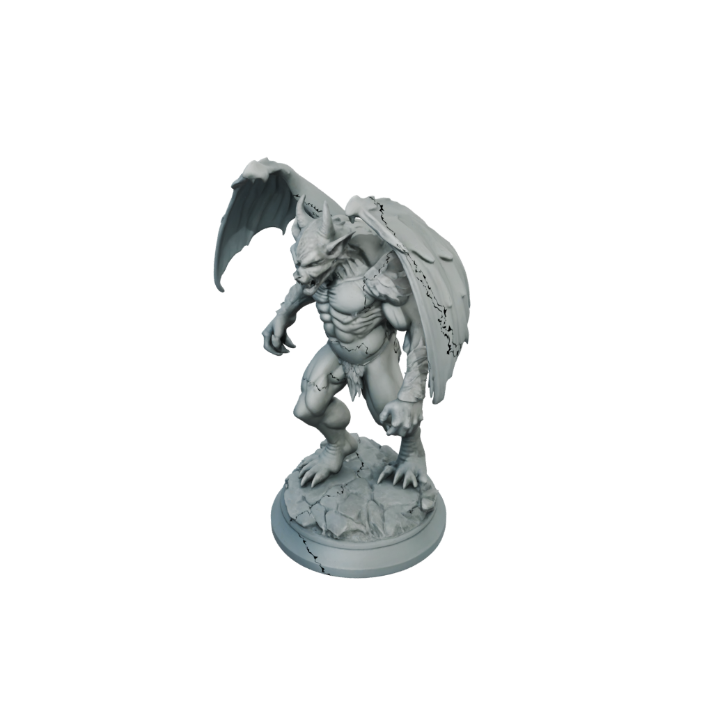 Pastel Gargoyle Sentinel