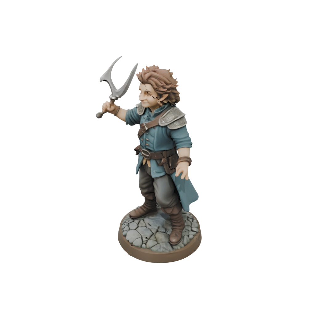 Pastel Halfling Bard