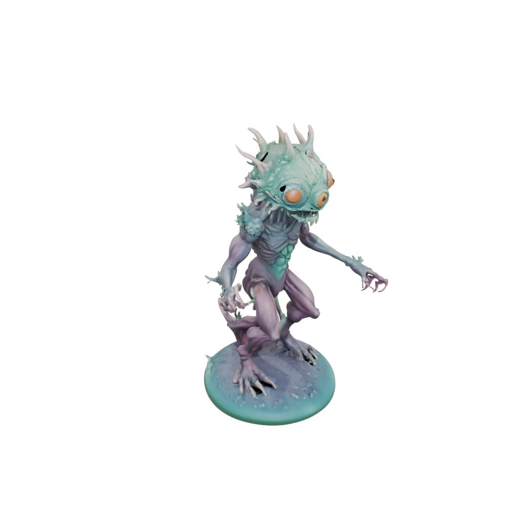 Pastel Beholder-Style Floating Eye Tyrant
