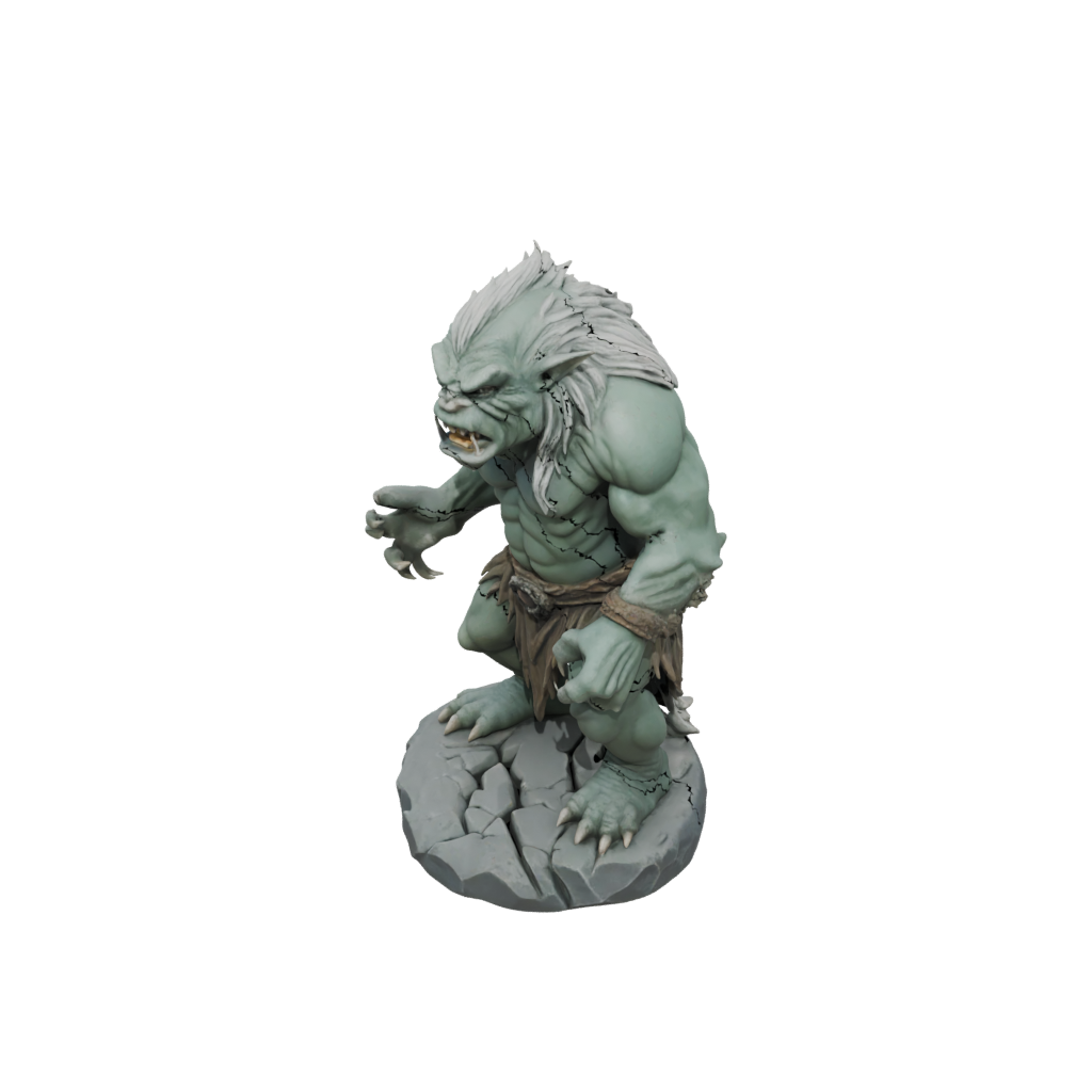 Pastel Cave Troll