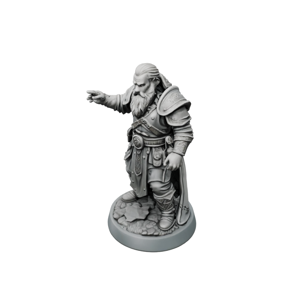 Pastel Dwarven Cleric