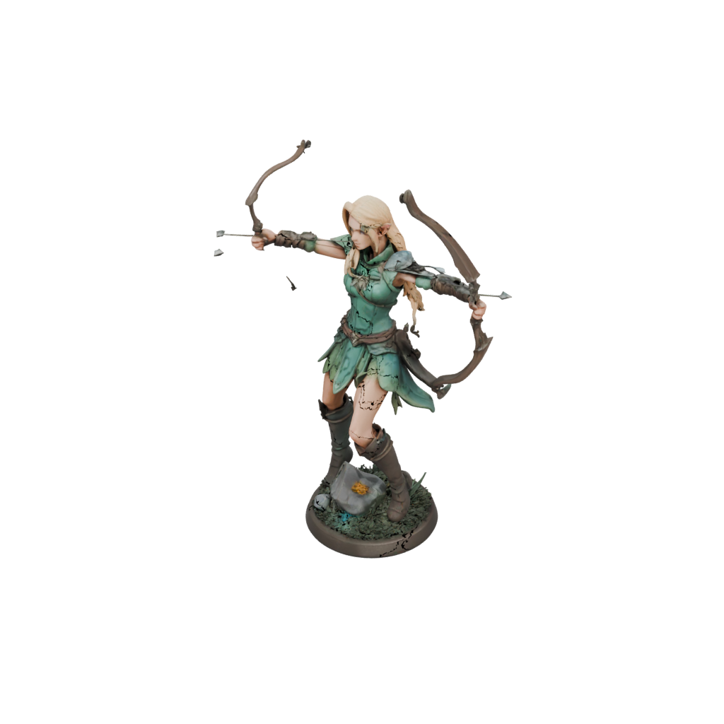 Pastel Elven Ranger Archer