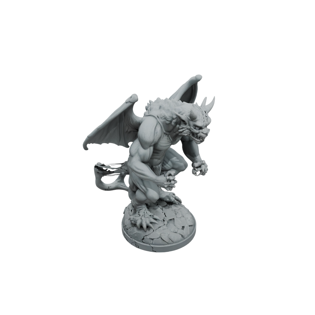 Pastel Gargoyle Sentinel