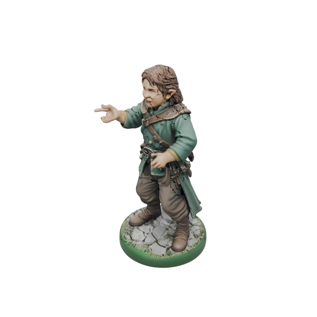 Pastel Halfling Bard