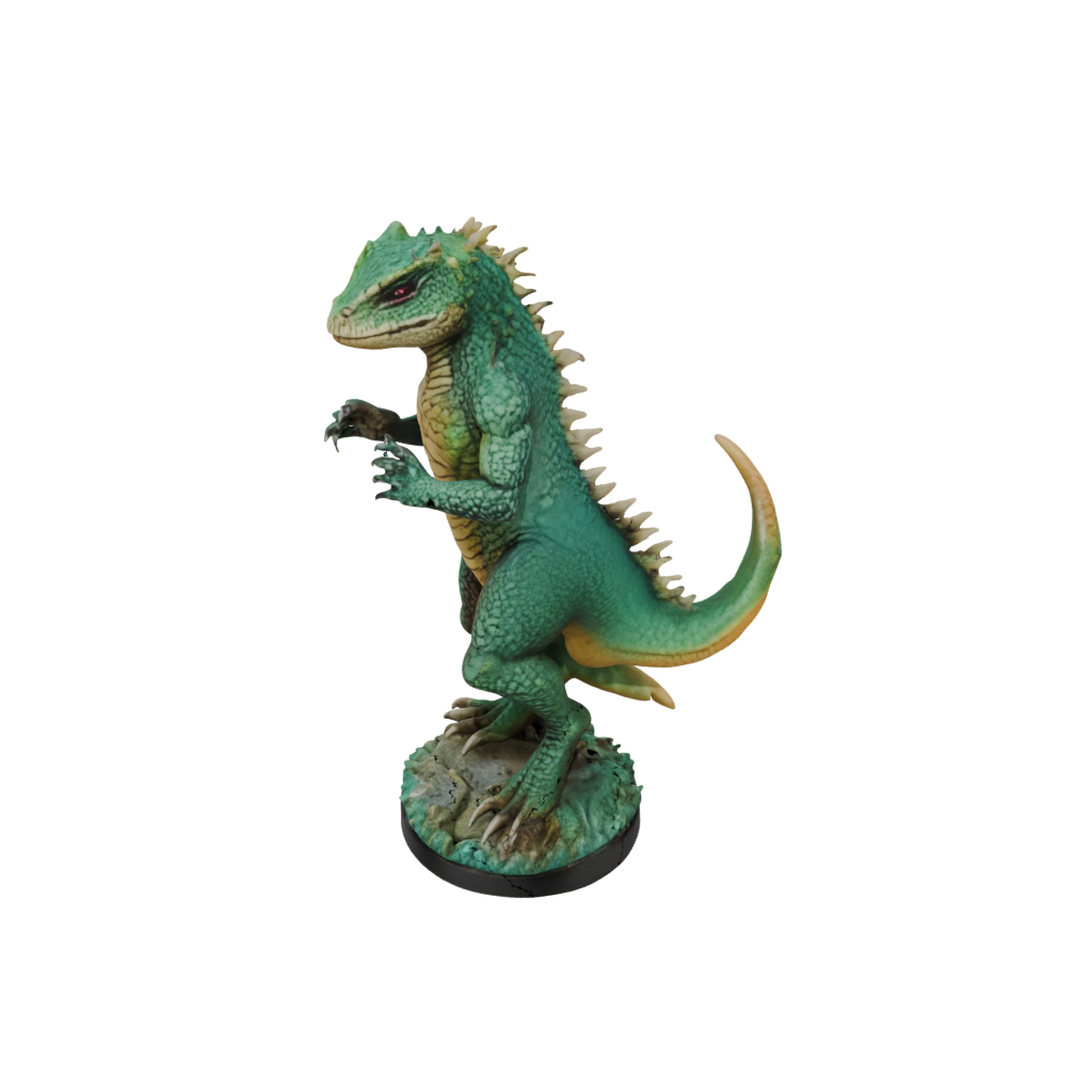Pastel Lizardfolk Hunter