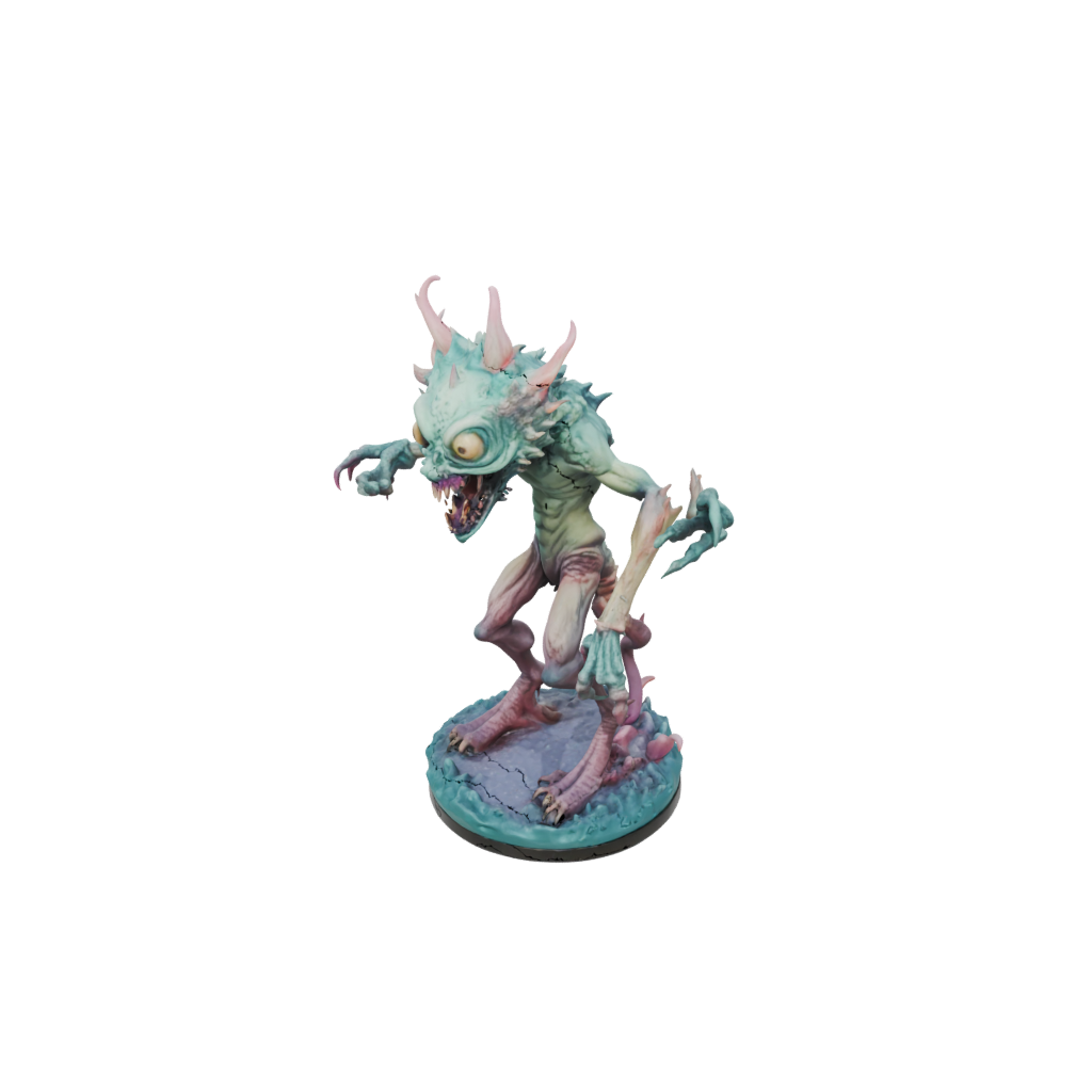 Pastel Beholder-Style Floating Eye Tyrant