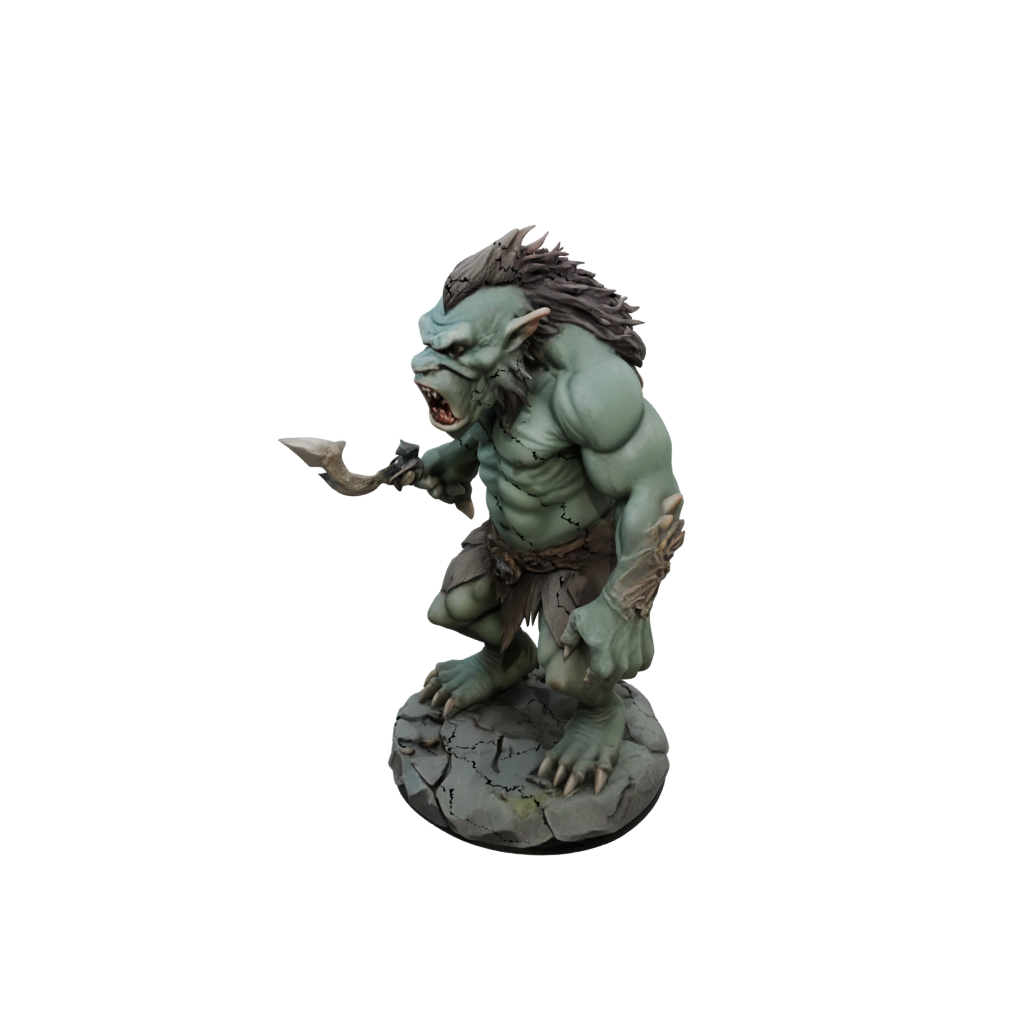 Pastel Cave Troll