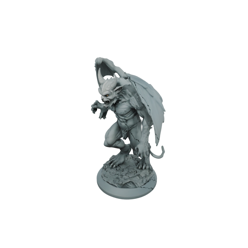 Pastel Gargoyle Sentinel
