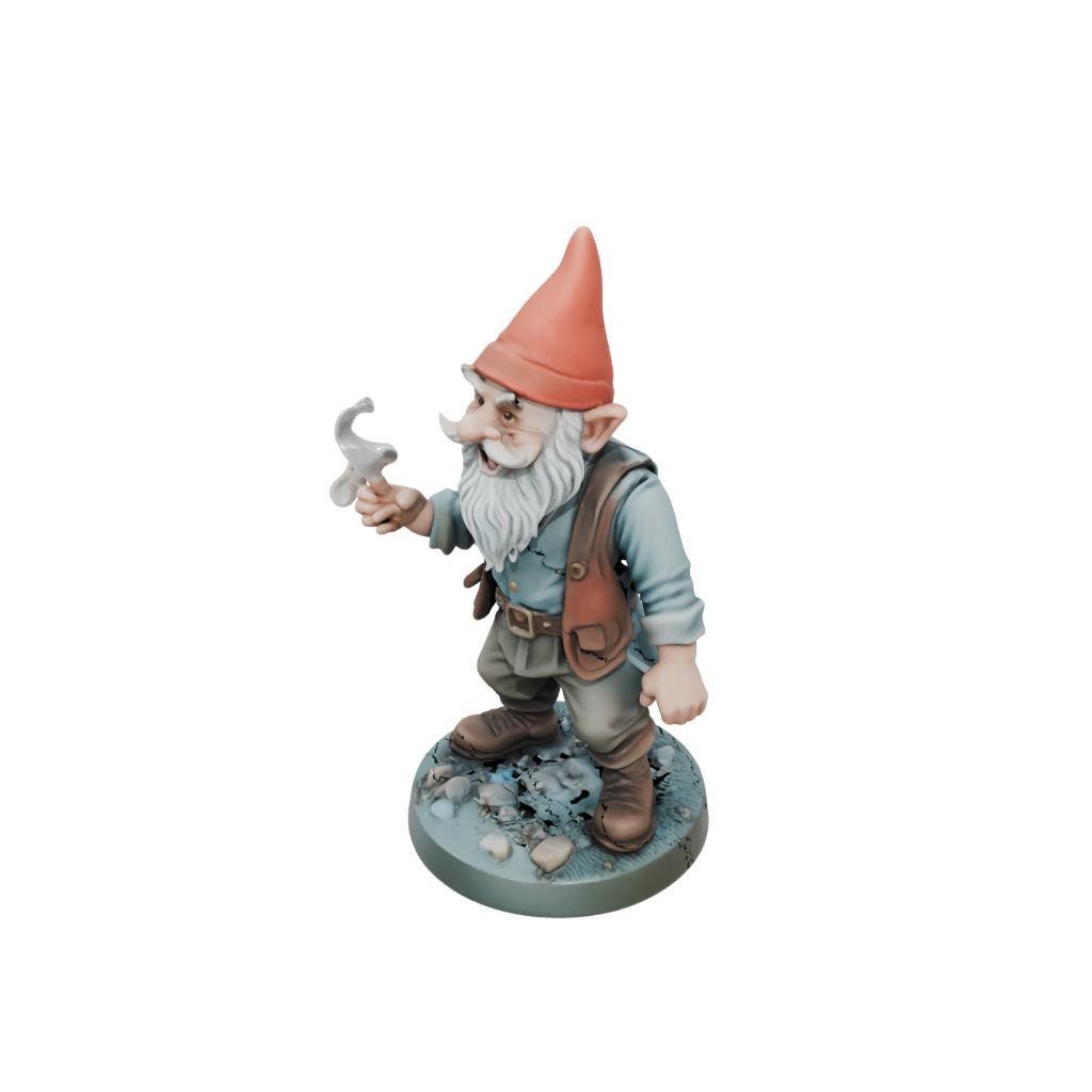 Pastel Gnome Tinkerer