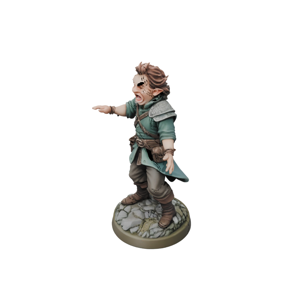 Pastel Halfling Bard