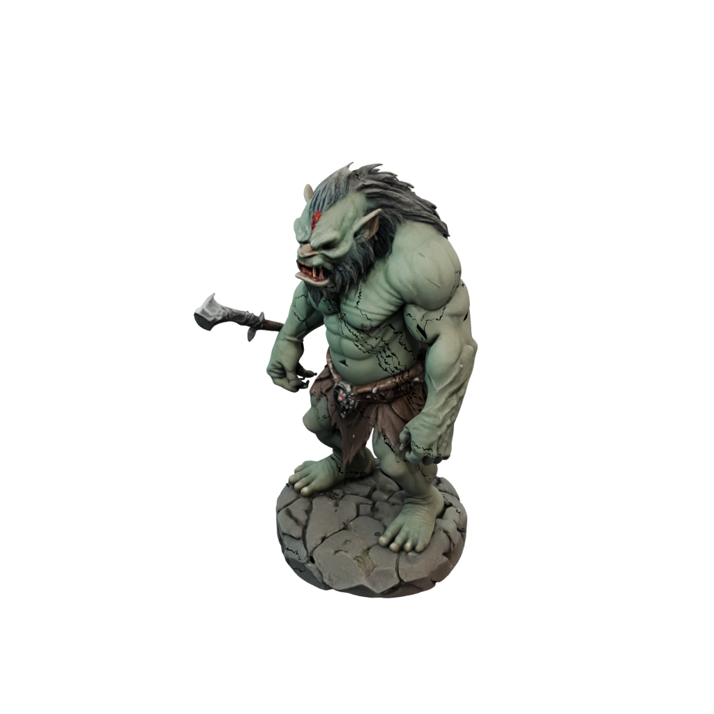 Pastel Cave Troll