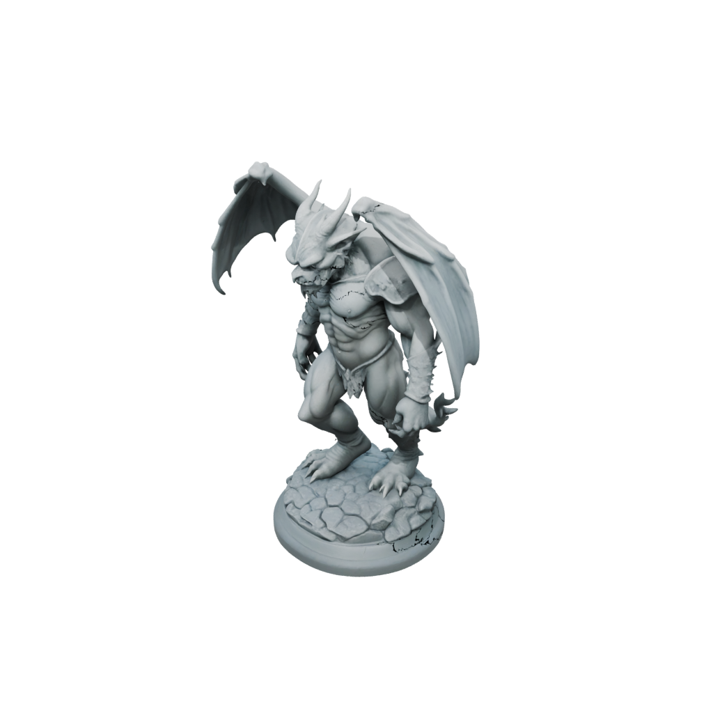 Pastel Gargoyle Sentinel