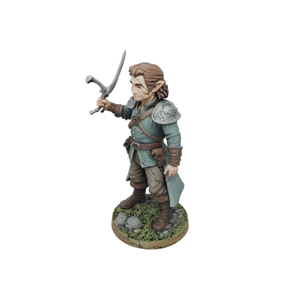 Pastel Halfling Bard
