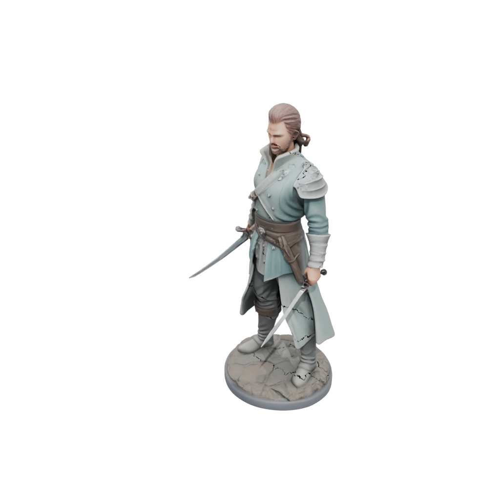 Pastel Human Swordmaster