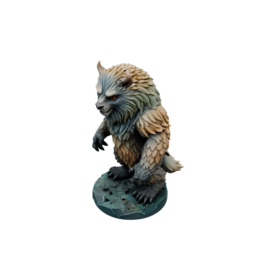 Pastel Owlbear Beast
