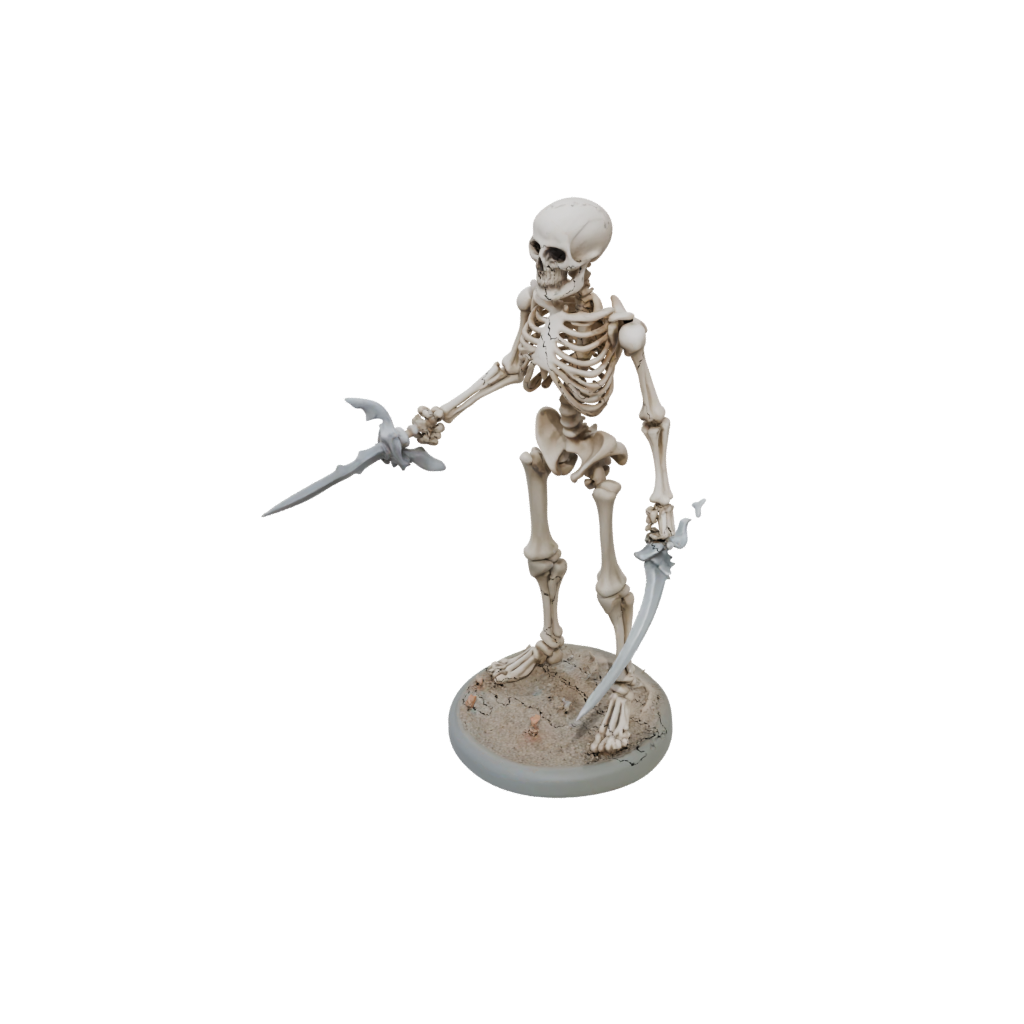 Pastel Skeleton Warrior