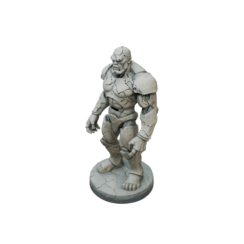 Pastel Stone Golem