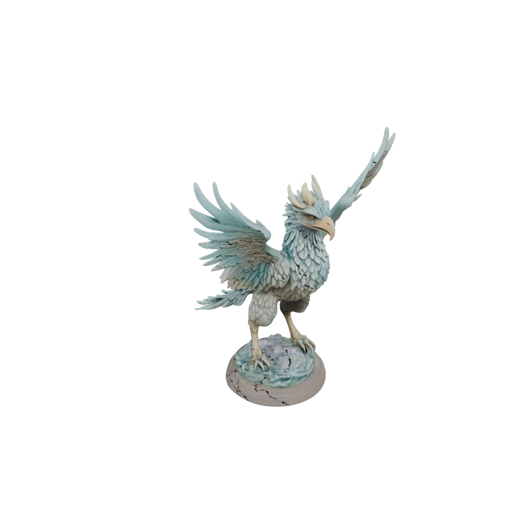 Pastel Winged Griffin