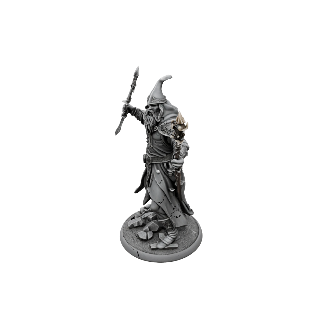 Battle Wizard With Staff