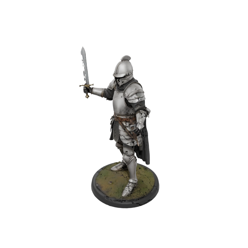 Knight In Full Plate Armor