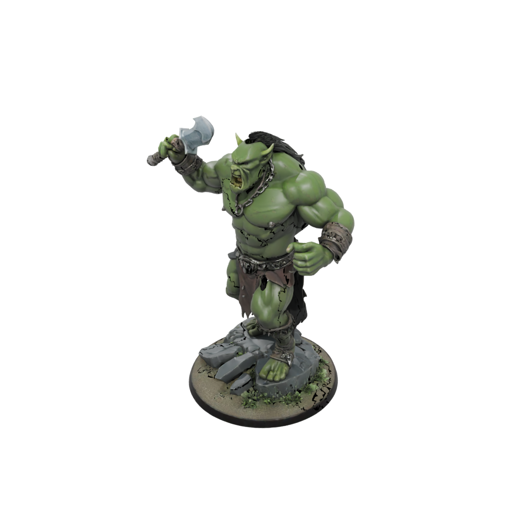 Orc Brute With Cleaver