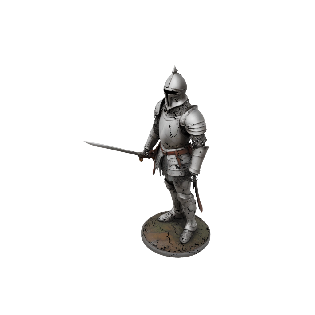 Knight In Full Plate Armor