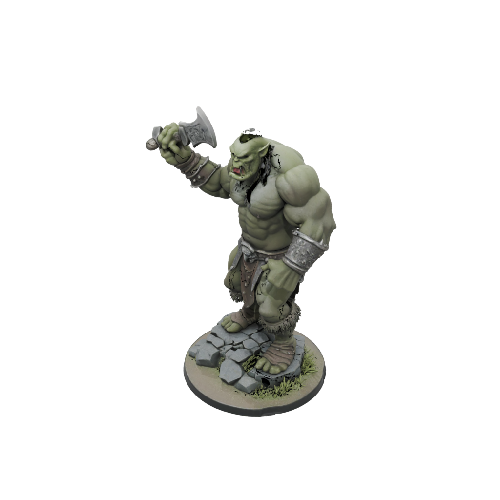 Orc Brute With Cleaver