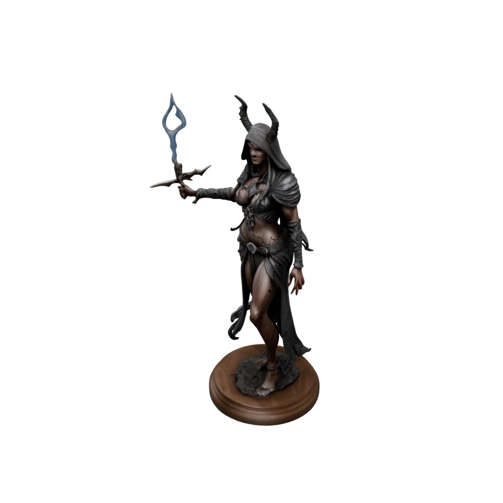 Woodgrain Dark Sorceress
