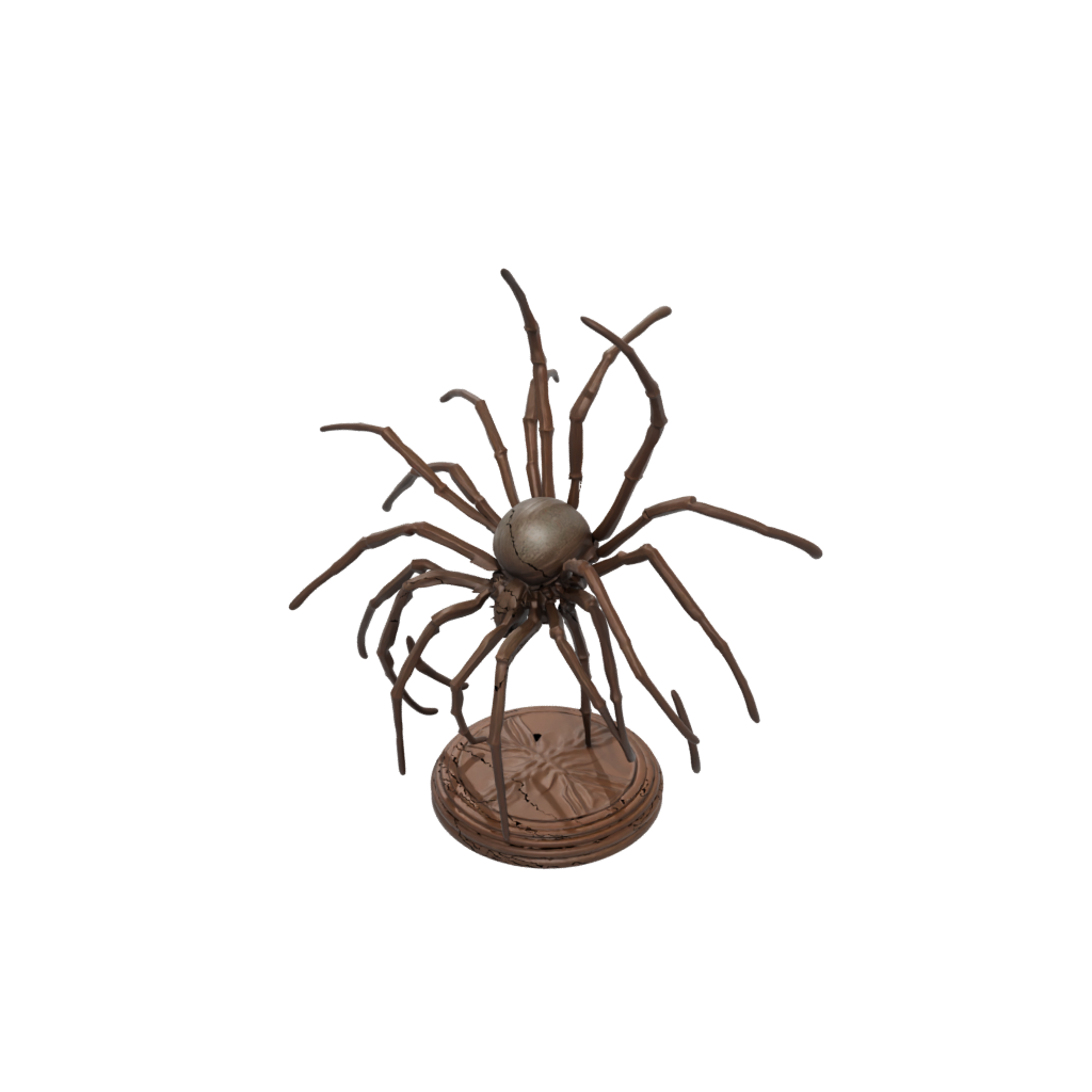 Woodgrain Giant Spider