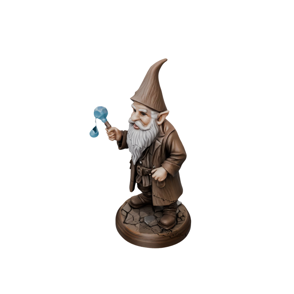 Woodgrain Gnome Tinkerer