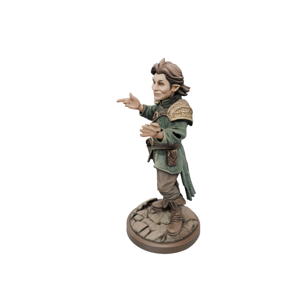 Woodgrain Halfling Bard
