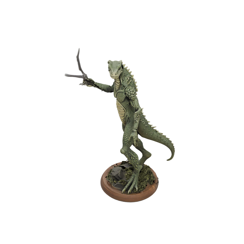 Woodgrain Lizardfolk Hunter