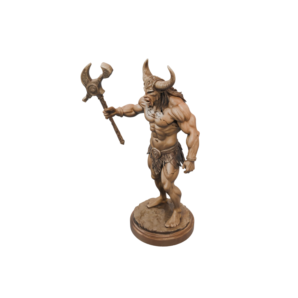 Woodgrain Minotaur Gladiator