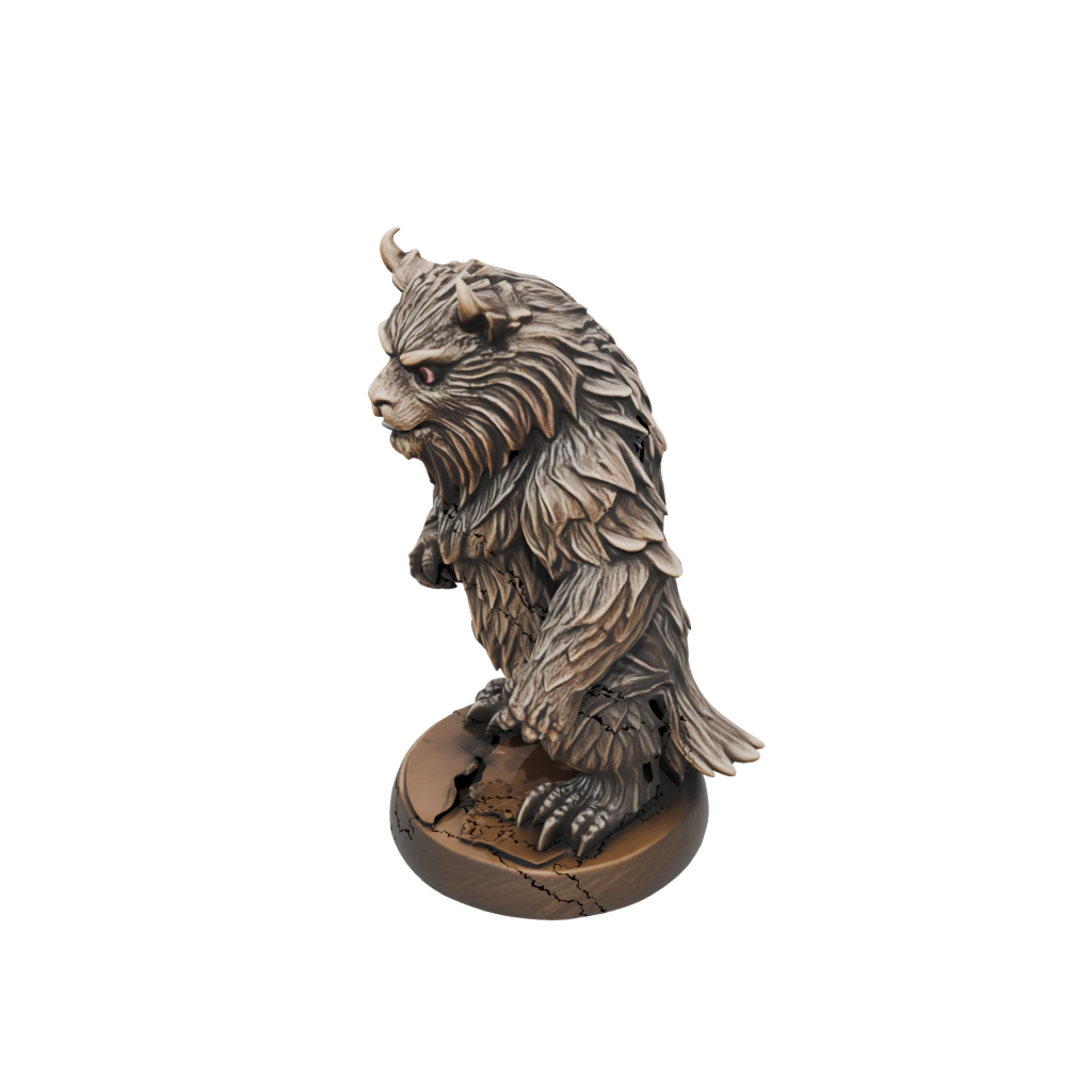 Woodgrain Owlbear Beast