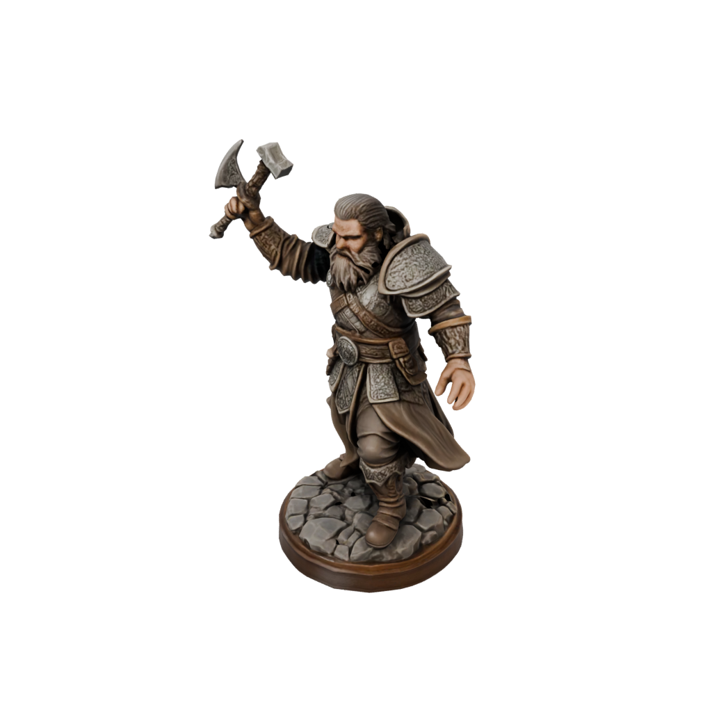 Woodgrain Dwarven Cleric