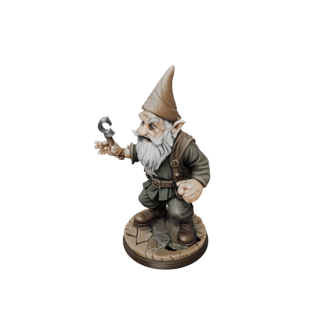 Woodgrain Gnome Tinkerer