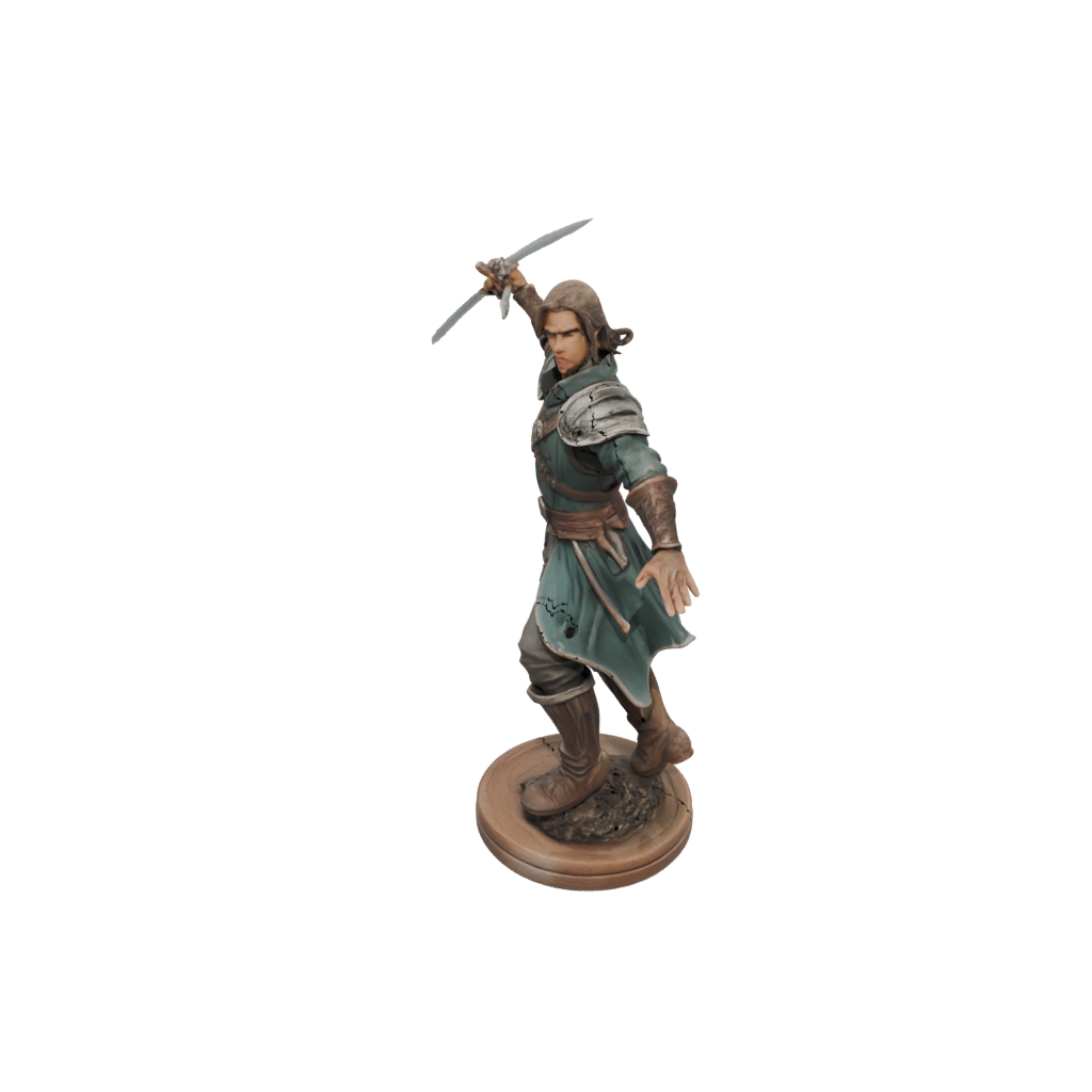 Woodgrain Human Swordmaster