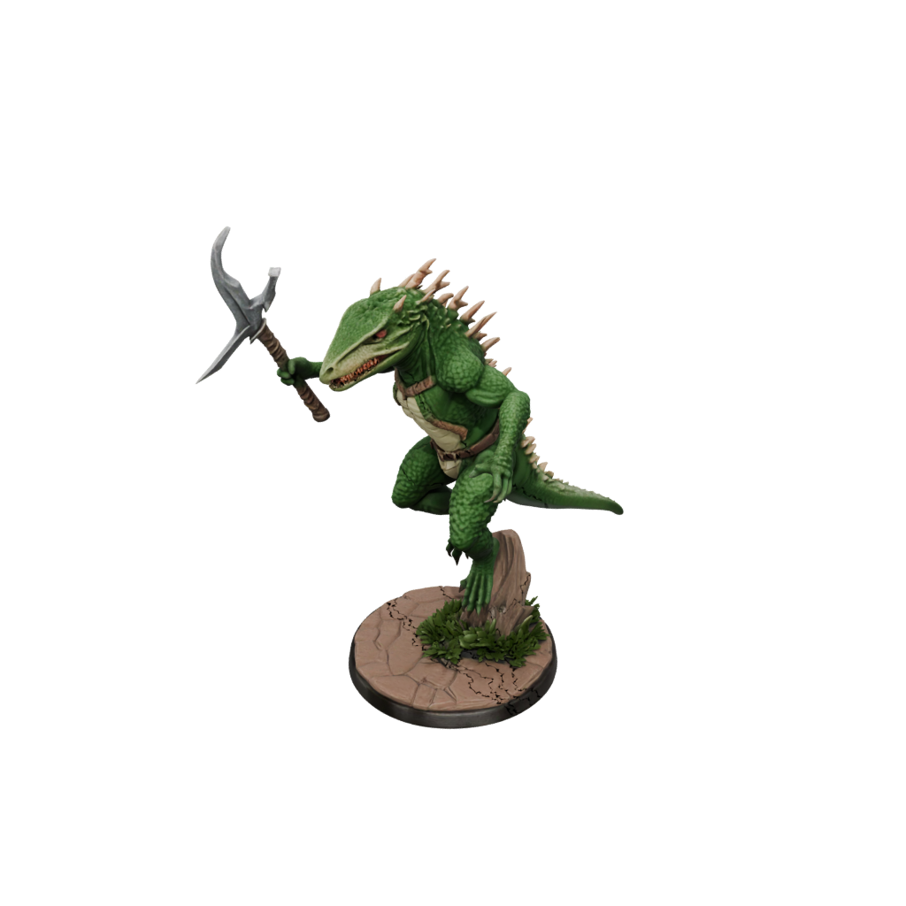 Woodgrain Lizardfolk Hunter