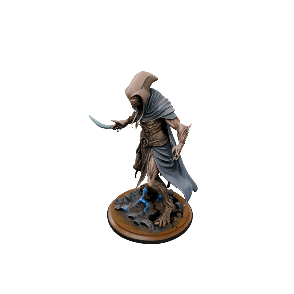 Woodgrain Mind-Flayer Style Aberration