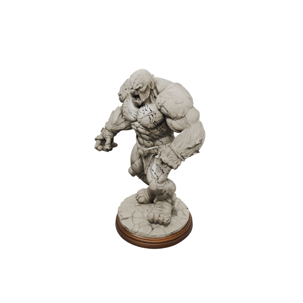 Woodgrain Stone Golem