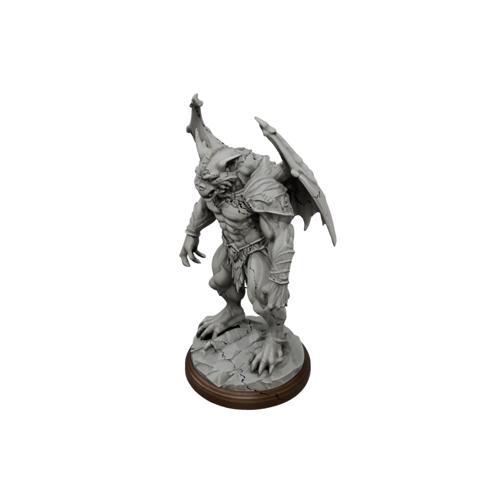 Woodgrain Gargoyle Sentinel