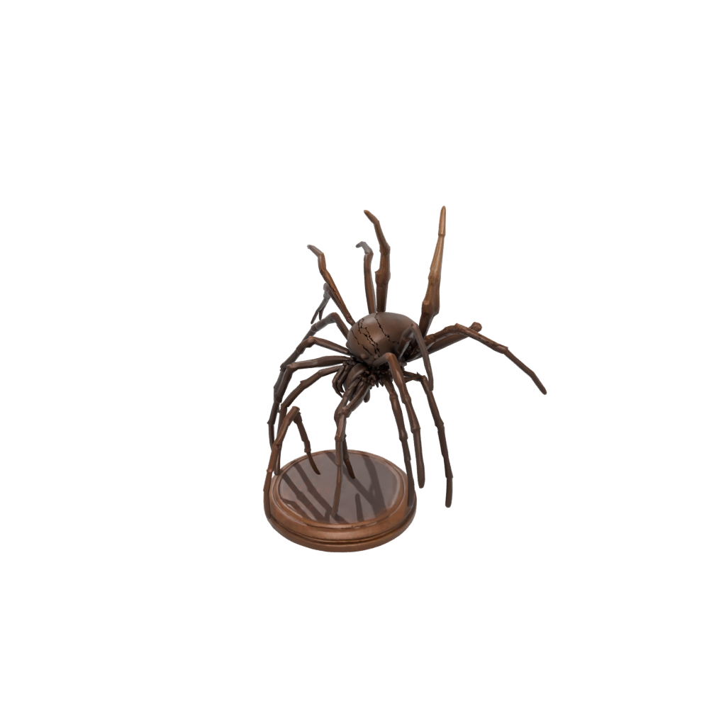 Woodgrain Giant Spider