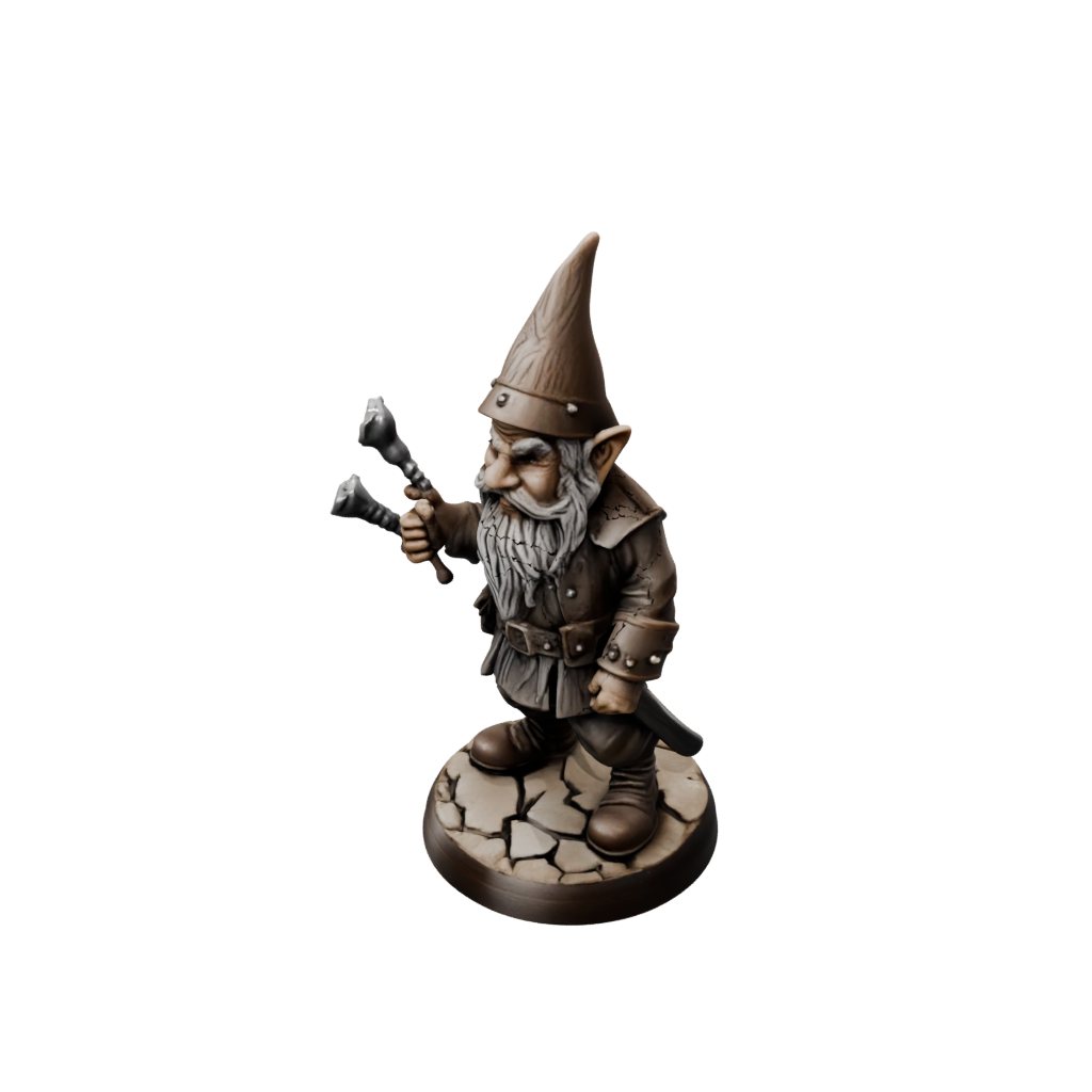 Woodgrain Gnome Tinkerer