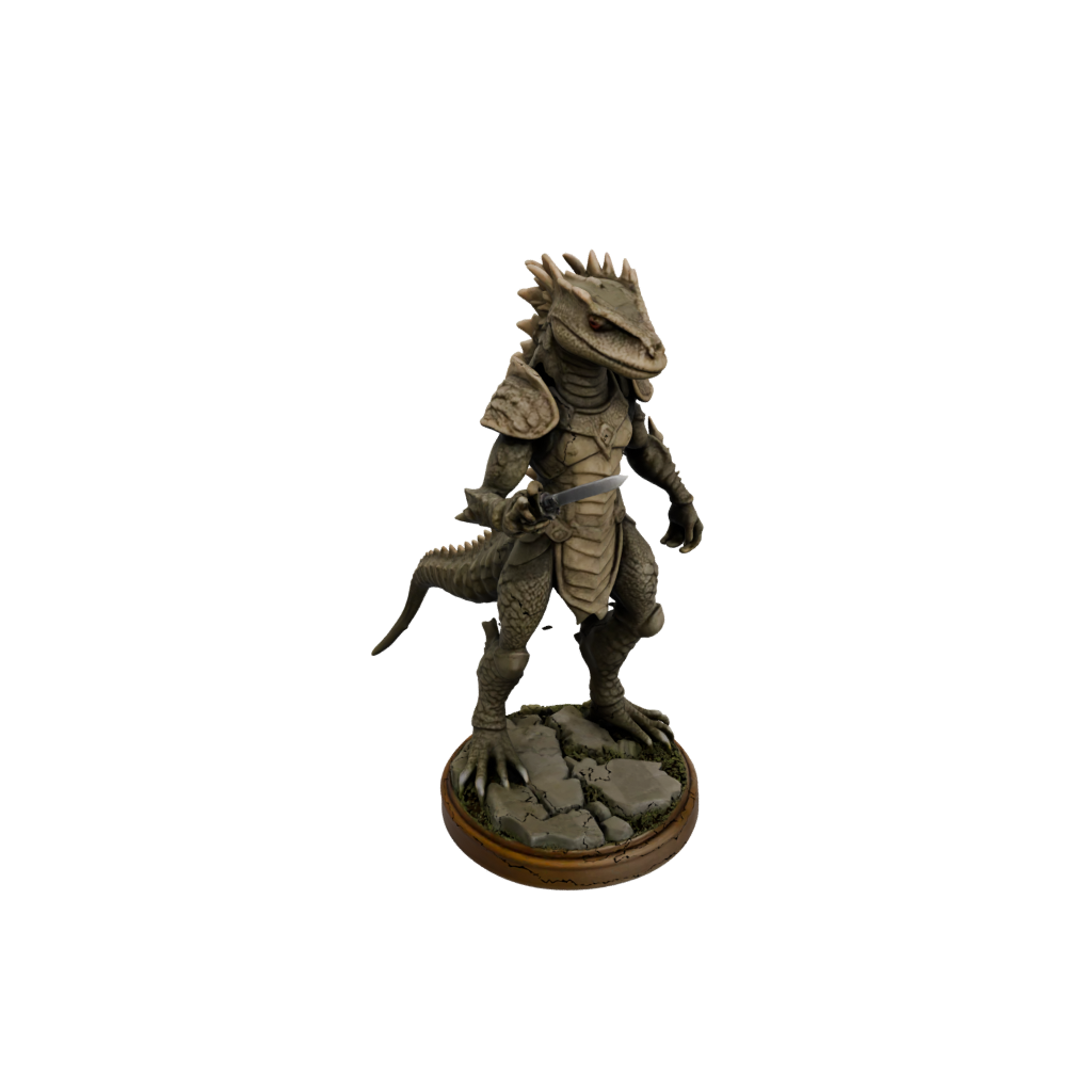 Woodgrain Lizardfolk Hunter