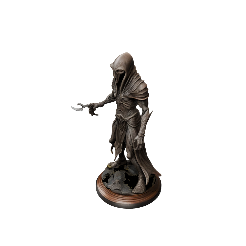 Woodgrain Mind-Flayer Style Aberration