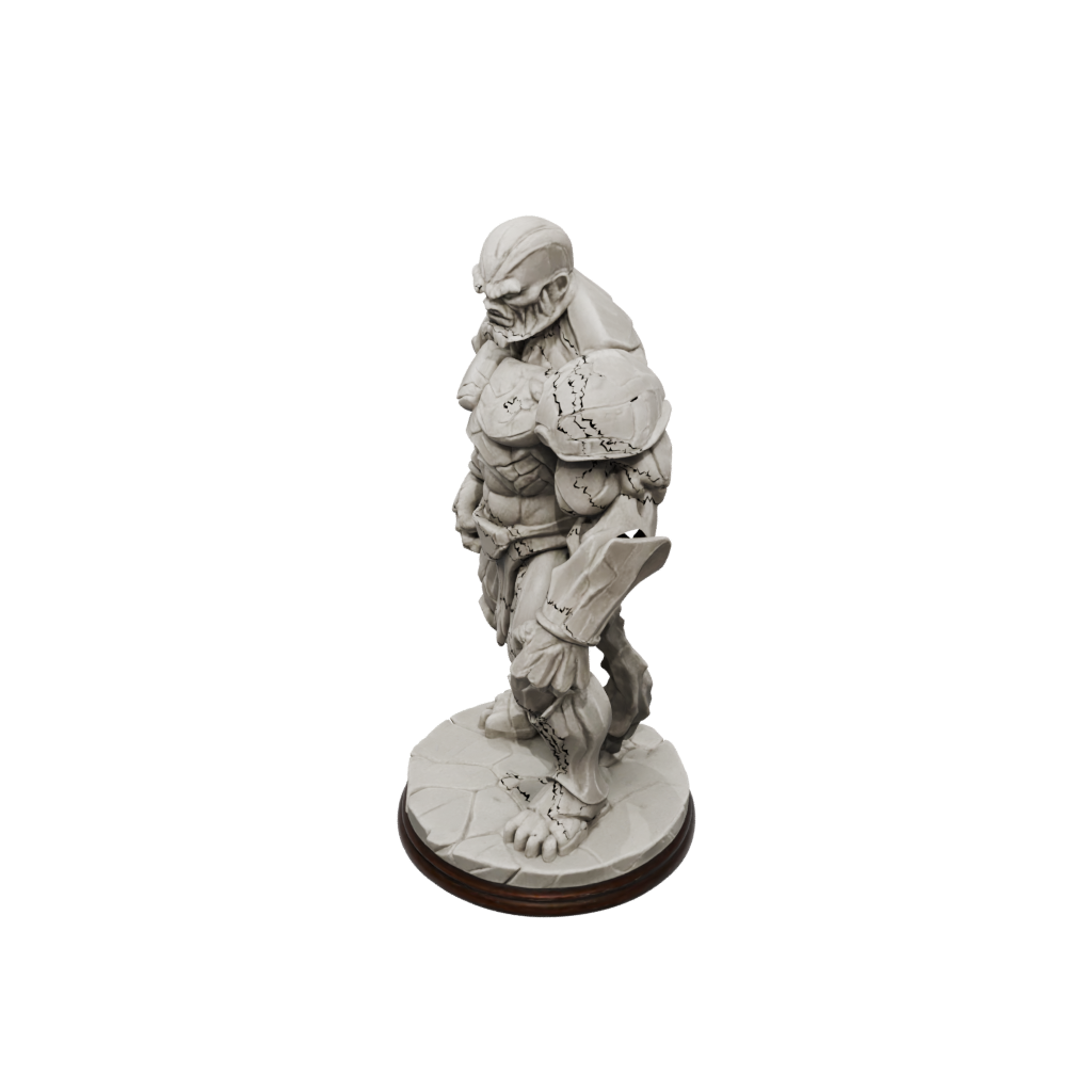 Woodgrain Stone Golem