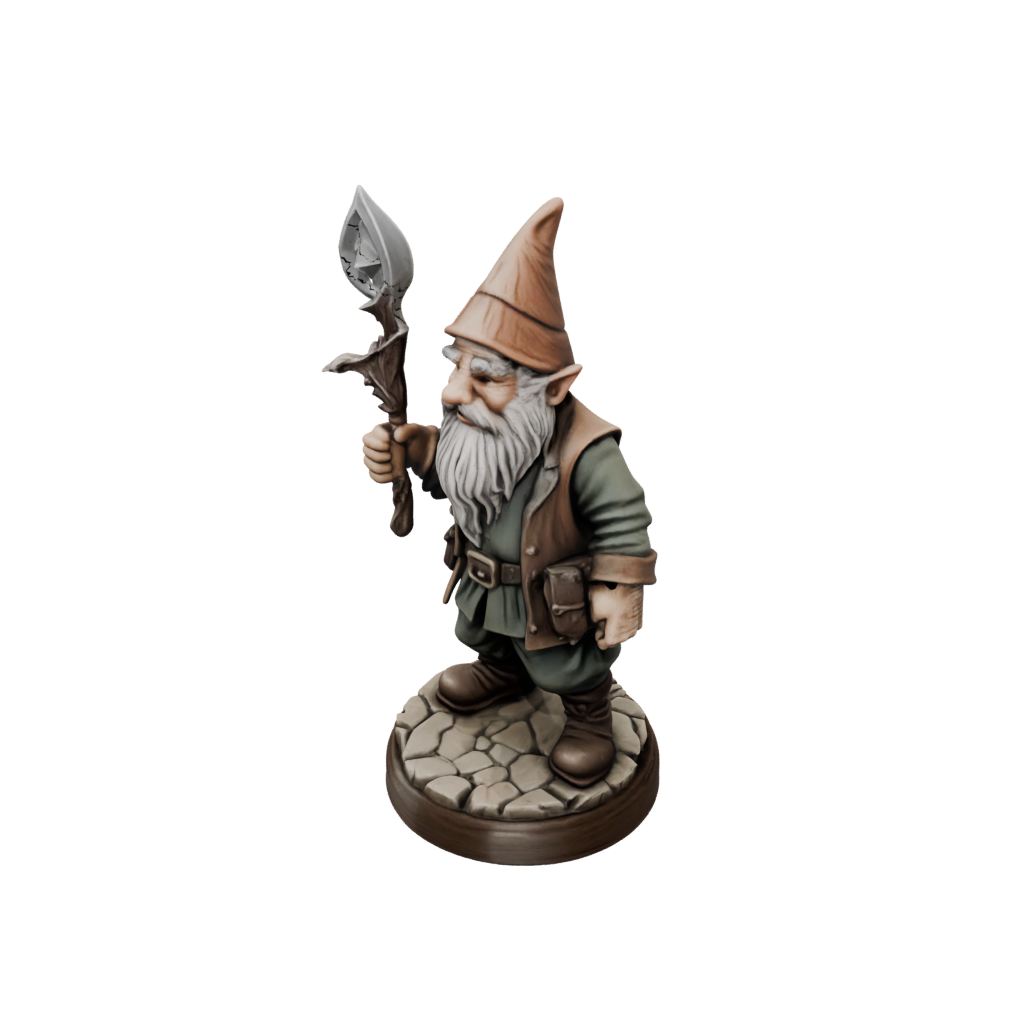 Woodgrain Gnome Tinkerer