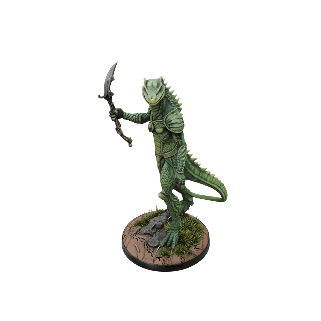 Woodgrain Lizardfolk Hunter